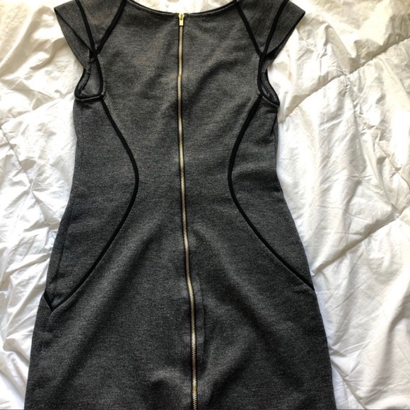 Grey and black express work dress - Picture 4 of 5